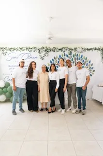 Equipo participante en la actividad de reconocimiento de SAMI OTMAN FOUNDATION